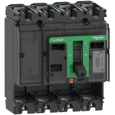 C16B4 - NSX160B 25kA 4P 160A Kompakt Şalter Kasası - 2