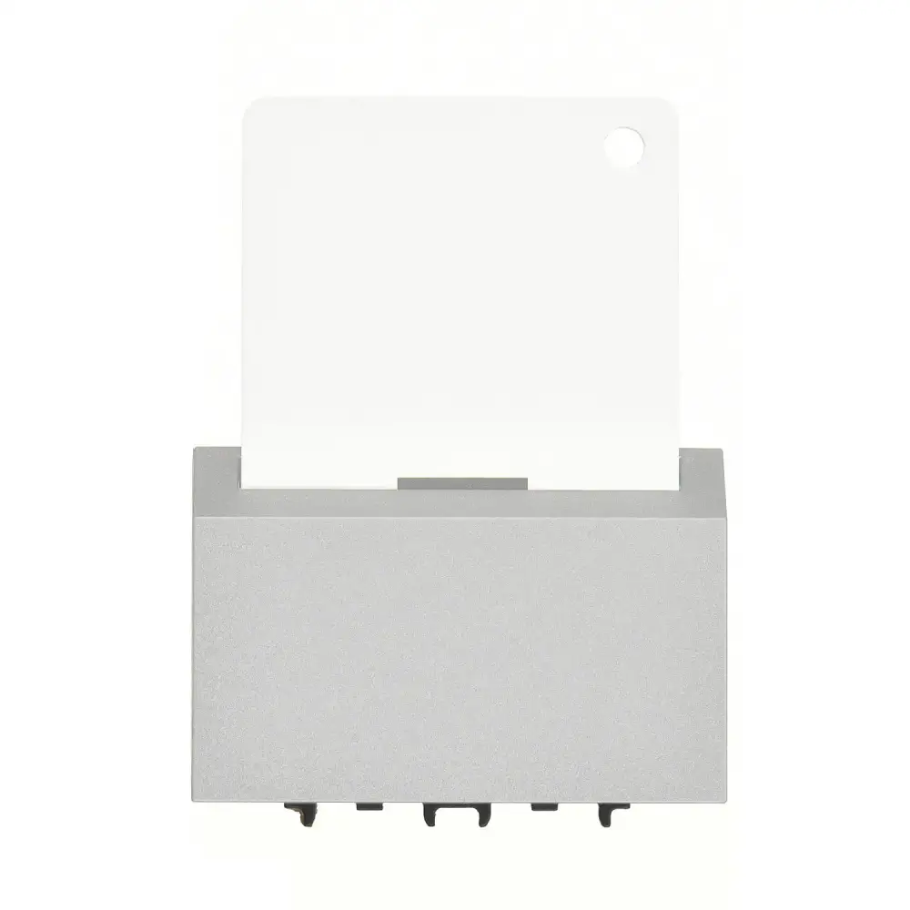 Domino Energy Saver Standart (Kartlı), 3M, Gümüş (Mekanizma + Tuş/Kapak) 