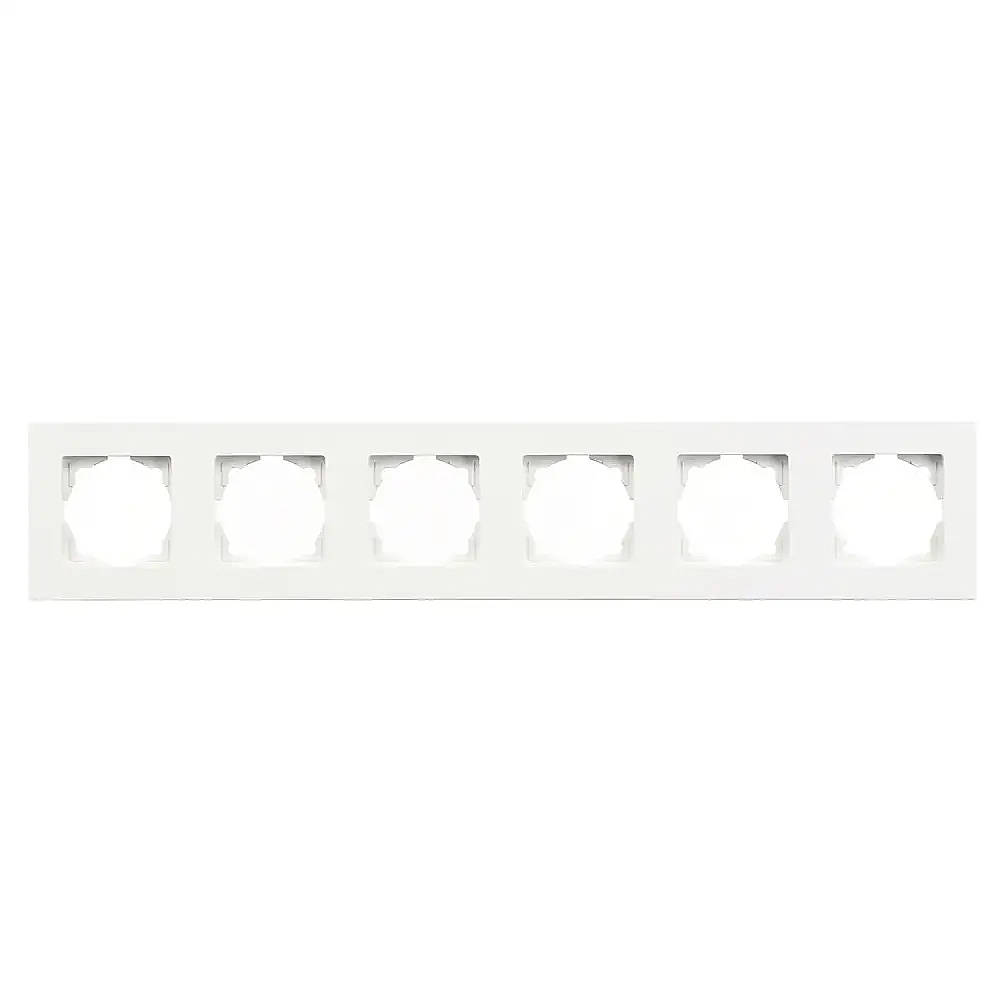 6 Gang Frame, White - Günsan