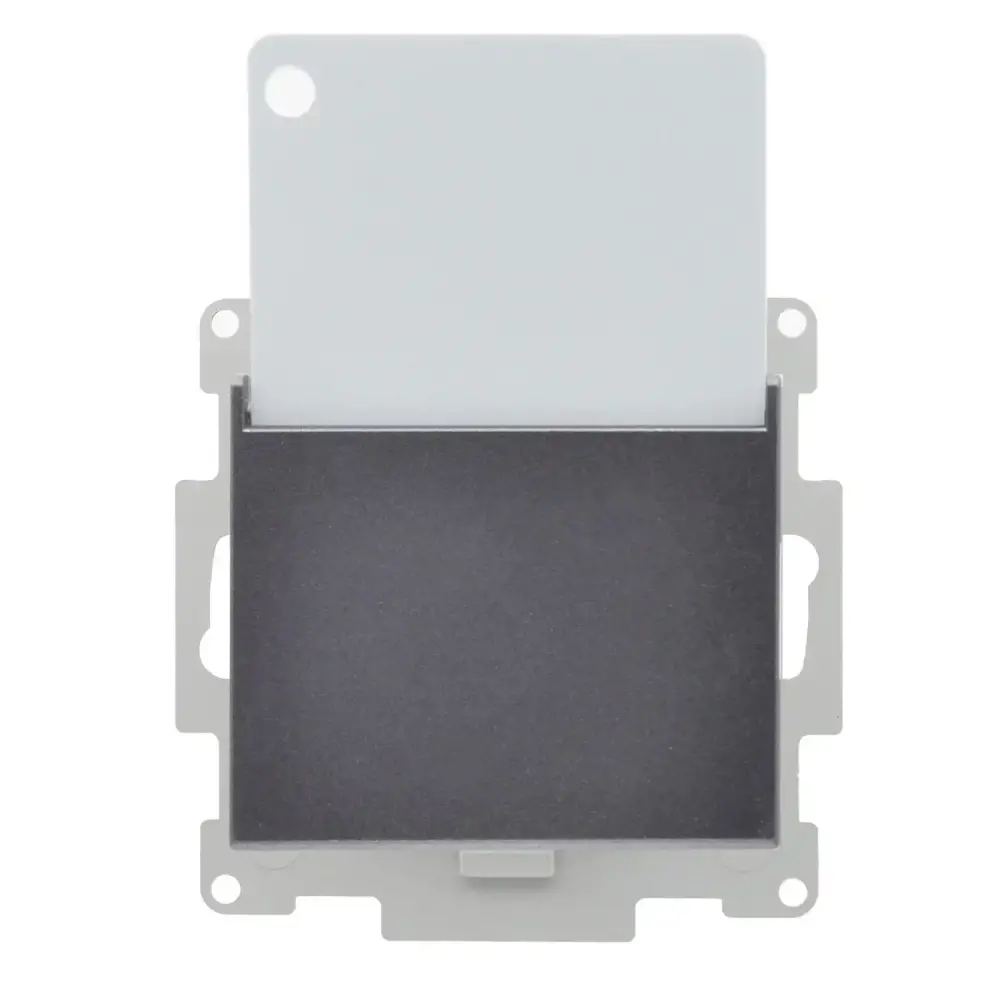 Eqona / Radius / Neoline Energy Saver Standart, Füme (Mekanizma + Tuş/Kapak) 
