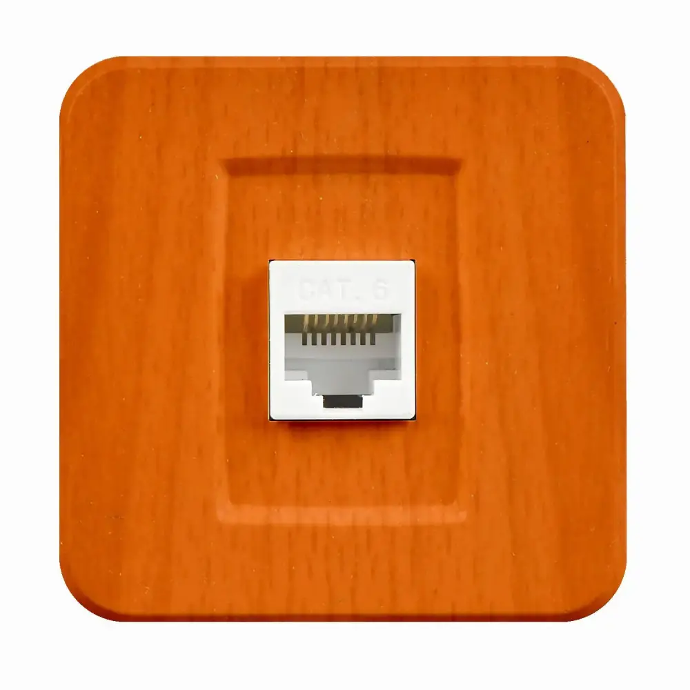 Fantasy Misya Tekli Data Prizi (RJ45 Cat6), Meşe - 1