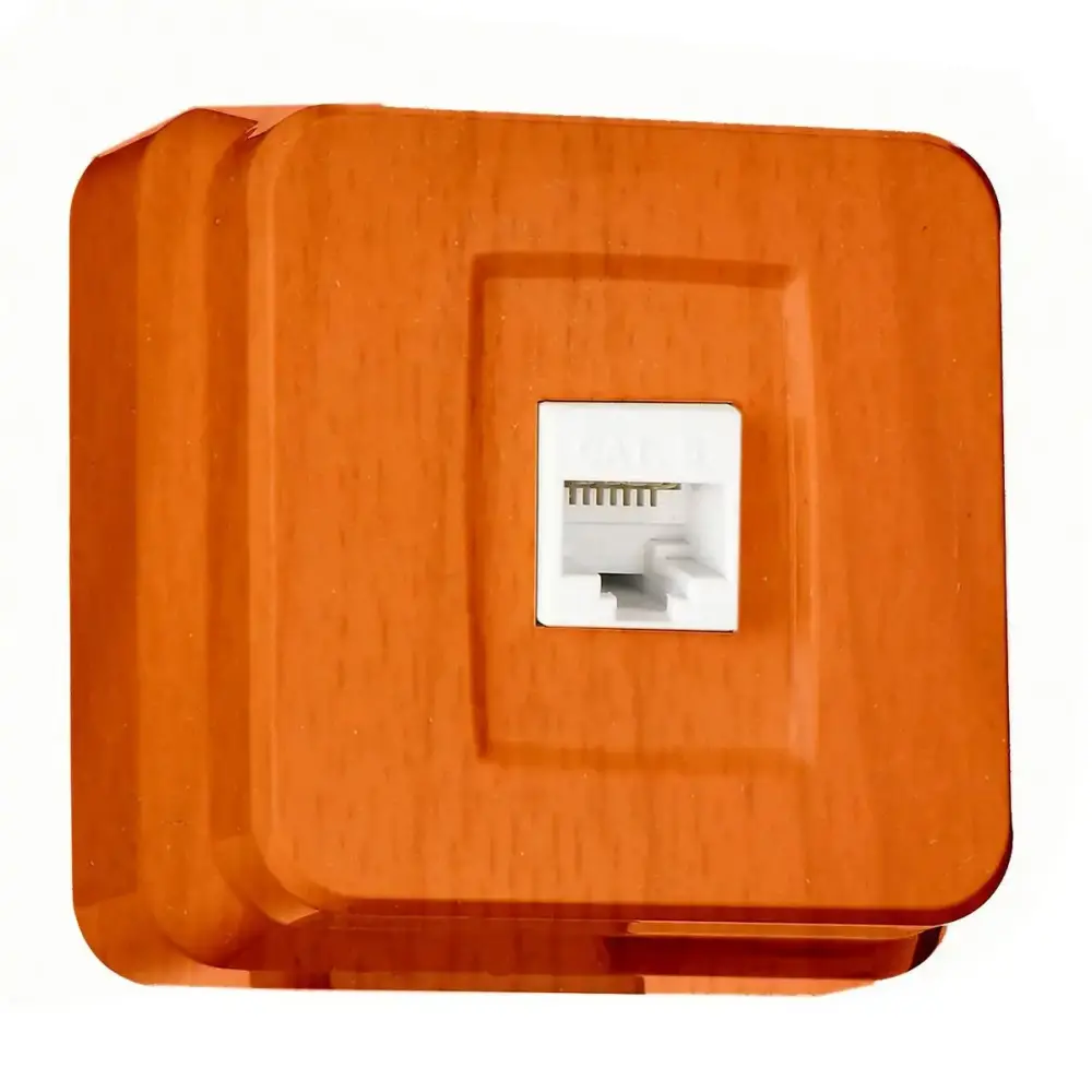 Fantasy Misya Tekli Data Prizi (RJ45 Cat6), Meşe - 2