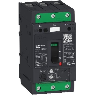 GV4PE115S - TeSys GV4 Motor Koruma Şalteri, 3 Kutuplu, 115 A, Icu 100 kA, Termik Manyetik, Everlink Bağlantısı - 2