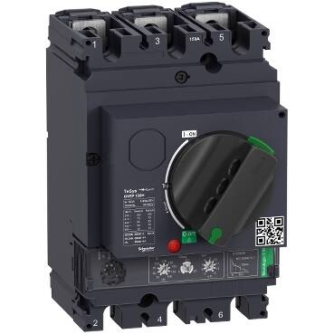 GV5P150H - Motor circuit breaker, TeSys GV5, 3P, 150A, Icu 70kA, thermal magnetic - 2