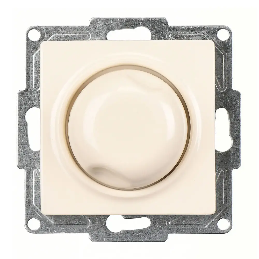 Visage Dimmer 1000VA, Krem (Mekanizma + Tuş/Kapak) 