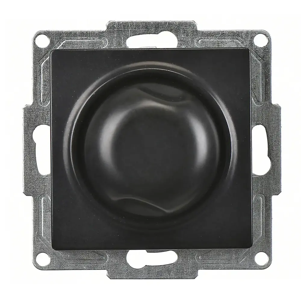 Visage Işıklı Dimmer 1000VA, Metalik Siyah (Mekanizma + Tuş/Kapak) 