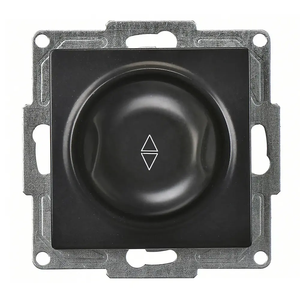 Visage Vavien Dimmer 600VA, Metalik Siyah (Mekanizma + Tuş/Kapak) - 1